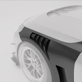 BMW M2 G87 Carbon Fiber Hybrid Front Fenders